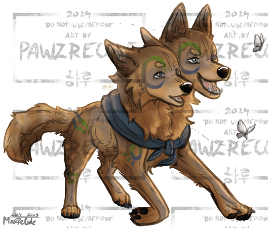 Sketch Fullbody + Light Shading